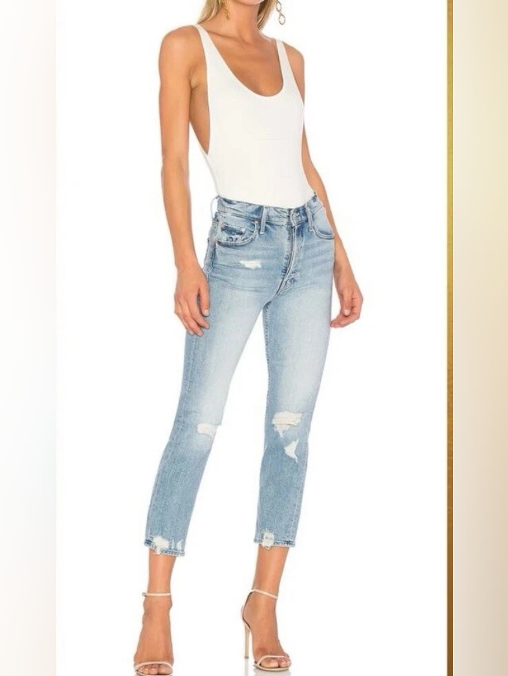 MotherThe Tomcat The Confession Crop Jeans